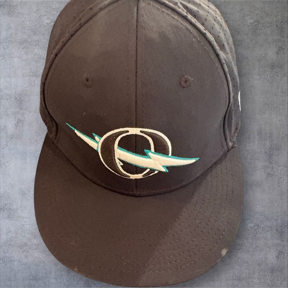 The Game Pro Olympia High School Titans Hat XL Black Perforated Baseball Cap